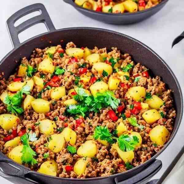 Картофельные зразы с фаршем в духовке